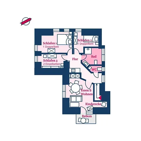 Apartman Garden 2 Wyk auf Föhr